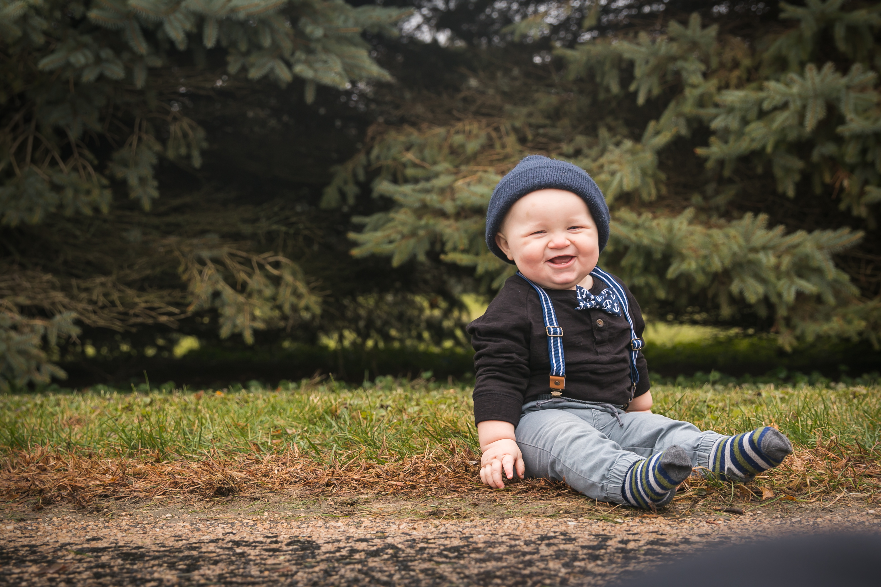 Christmas Pictures with Crystal: Sweet Gentleman Baby